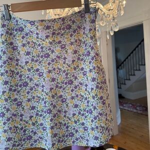 HYFVE Floral A-Line Skirt 💜💛